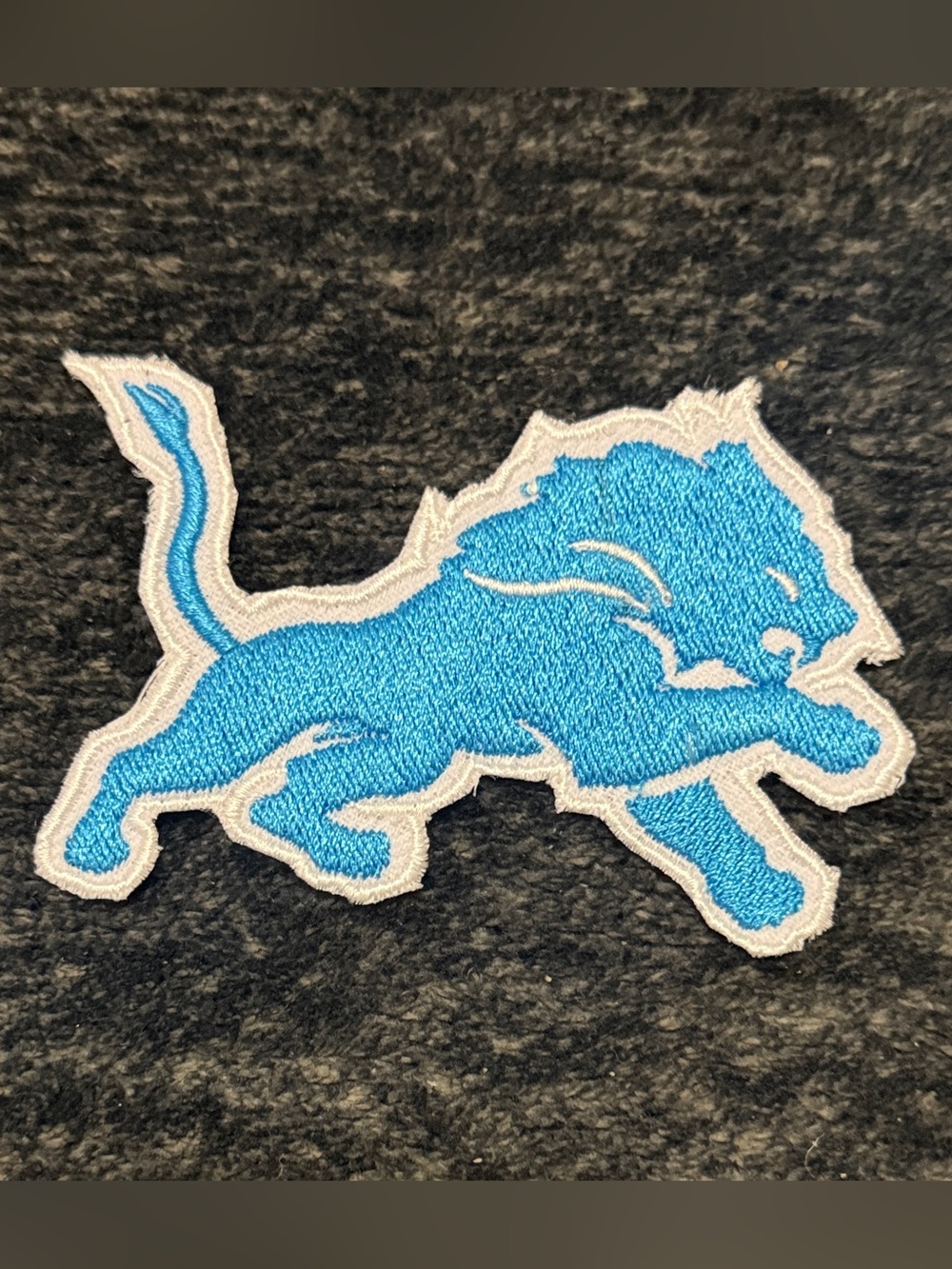 Detroit Logo Football Jersey Parody Embroidered Iron On Patch